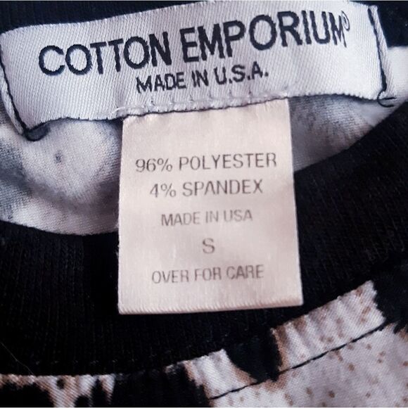 Cotton Emporium Leopard Animal Print Crop Top - Picture 2 of 6